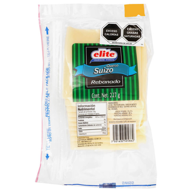 Sliced Swiss Cheese (7oz)