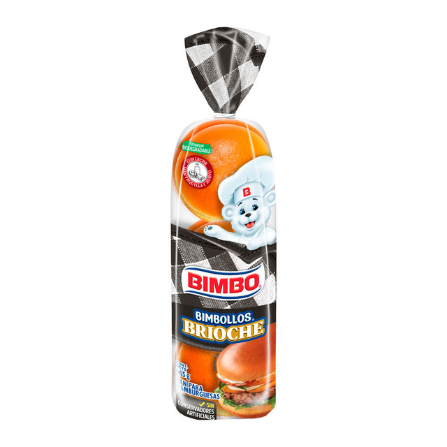 Brioche Hamburger Buns (bag)