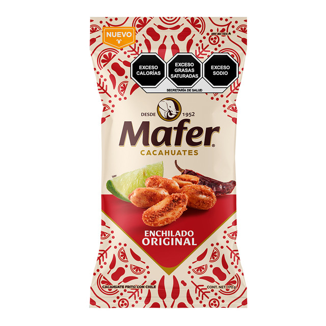 Cacahuates Enchilados Mafer (170grs)