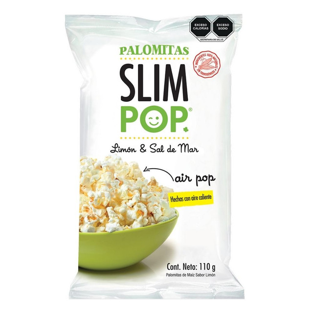 Lime and Sea Salt Popped Popcorn Slim (bag)