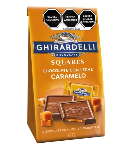 Ghirardelli Milk Chocolate with Caramel (ea)